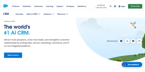 Salesforce Sales Cloud | Saffron Edge